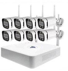 Комплект видеонаблюдения  IP WIFI камера Sunqar TS-8828T